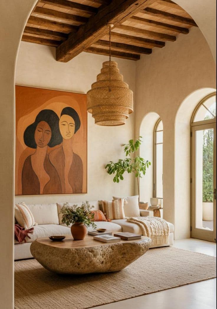Cozy Rustic interior style