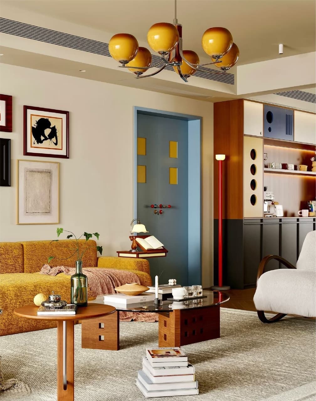 Editorial Maximalism interior style