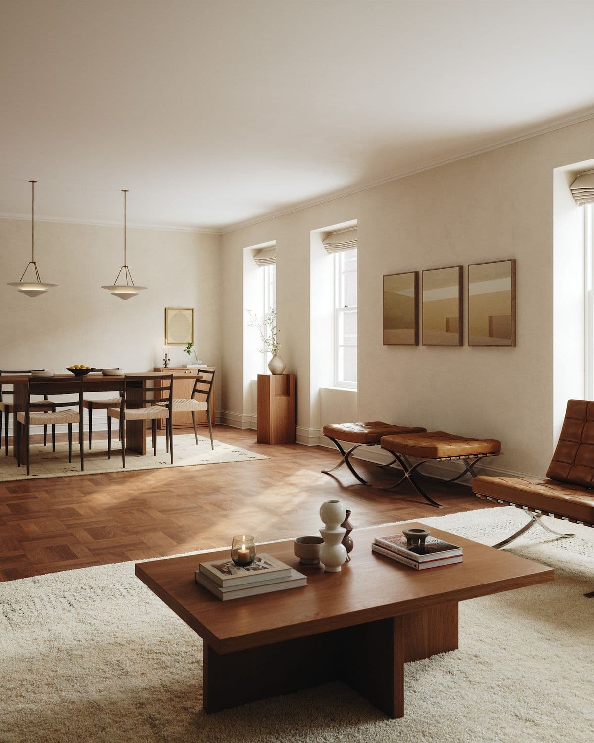 Warm Minimalism interior style